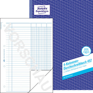 AVERY Zweckform Formularbuch 