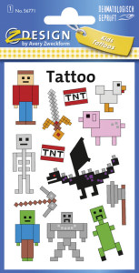 AVERY Zweckform ZDesign KIDS Tatouages 