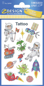 AVERY Zweckform ZDesign KIDS Tatouages 