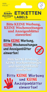 AVERY Zweckform Hinweisetikett 