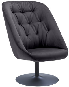 PAPERFLOW Fauteuil tournant SCOOP, gris