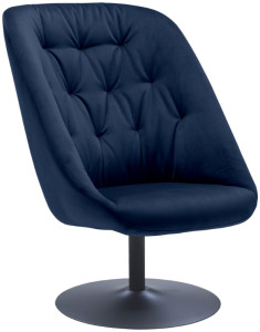 PAPERFLOW Fauteuil tournant SCOOP, bleu