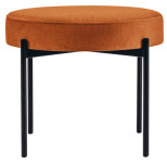 PAPERFLOW Tabouret GAIA, rond, habillage tissu, vert