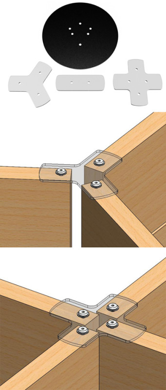 PAPERFLOW Cloison acoustique en bois, (L)795 x (H)1.250 mm