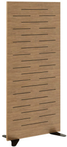 PAPERFLOW Pieds pour cloison acoustique en bois, set de 2