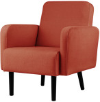 PAPERFLOW Fauteuil LISBOA, habillage en tissu, vert