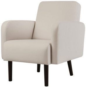PAPERFLOW Fauteuil LISBOA, habillage simili cuir, vert