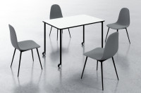 PAPERFLOW Table mobile FLEX OFFICE, rectangulaire, noir PAPERFLOW Table mobile FLEX OFFICE, rectangulaire, noir