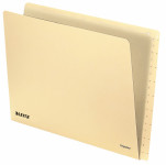 LEITZ Orgacolor Classeur à insertion verticale, A4, avec onglet, Chamois LEITZ Orgacolor Classeur à insertion verticale, A4, avec onglet, Chamois