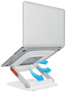 LEITZ Support pour ordinateur portable ERGO COSY, blanc
