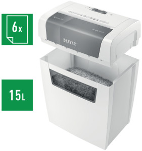 LEITZ Destructeur de documents IQ Home, particules 4x28 mm
