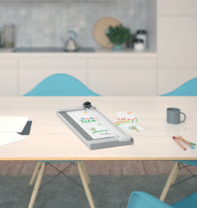 LEITZ Rogneuse à lame rotative Precision Home, A4