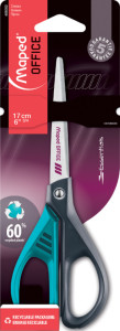 Maped Ciseaux décorés ESSENTIALS GREEN, ronds, 210 mm