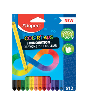 Maped Crayon de couleur COLOR'PEPS INFINITY, pochette de 18