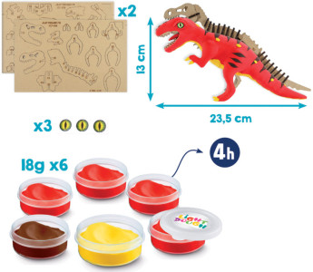 Maped Creativ Kit de modelage DINOS FACTORY - T-REX