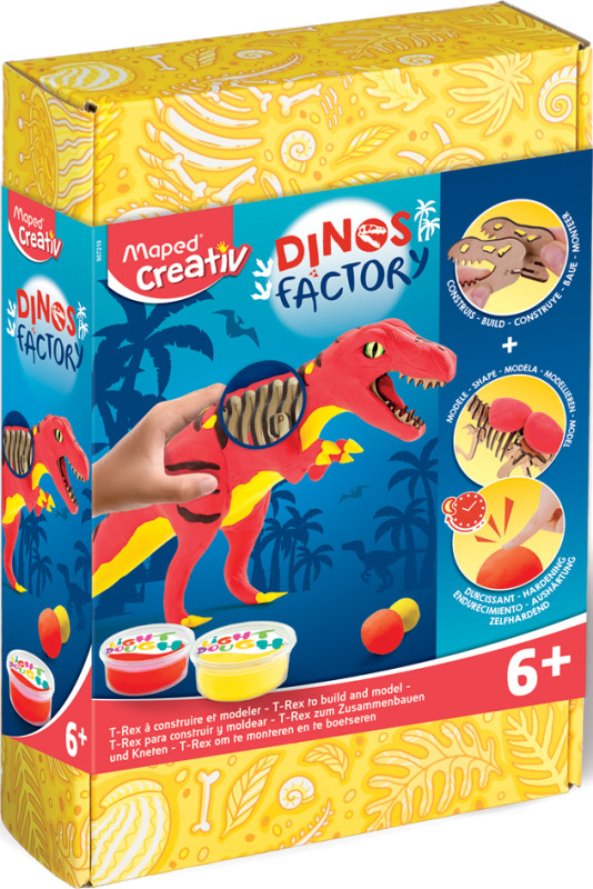 Maped Creativ Kit de modelage DINOS FACTORY - T-REX