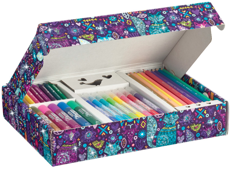 Kit coloriage pour enfant - 1 pce - Coffret coloriage - Creavea