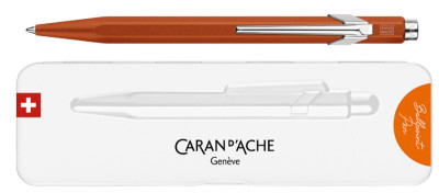 CARAN D'ACHE Stylo à bille 849 Colormat-X, rouge