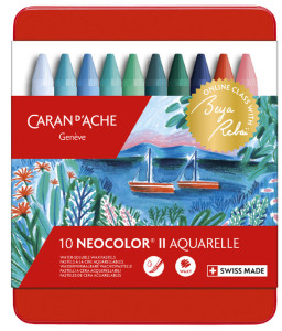 CARAN D'ACHE Pastel à la cire aquarellable NEOCOLOR II, étui