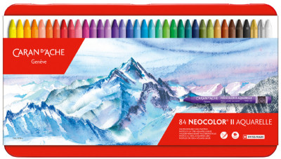 CARAN D'ACHE Pastel à la cire aquarellable NEOCOLOR II, étui