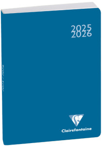 Clairefontaine Agenda scolaire Work & After 2023/2024, rouge