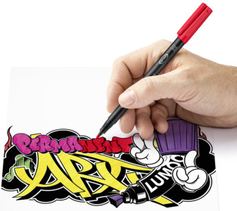 STAEDTLER Marqueur permanent 317M Lumocolor, étui de 10