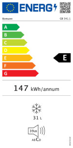 BOMANN Mini-congélateur GB 341.1, blanc