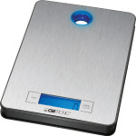 CLATRONIC Balance de cuisine KW3412, portable, 5 kg, inox CLATRONIC Balance de cuisine KW3412, portable, 5 kg, inox