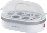 CLATRONIC Cuiseur à oeufs EK 3497, blanc / argent CLATRONIC Cuiseur à oeufs EK 3497, blanc / argent