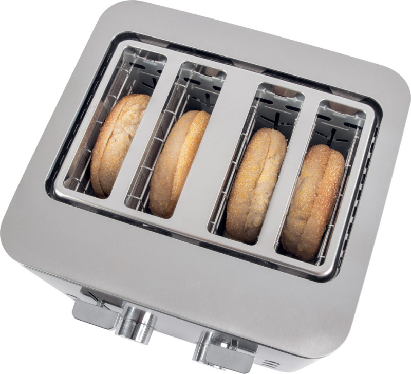 grille-pain toaster 4 tranches