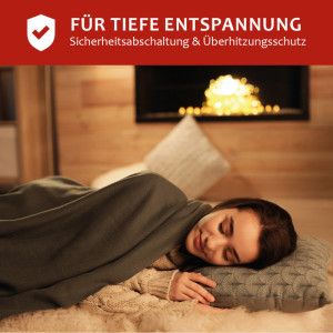 PROFI CARE Couverture chauffante PC-WZD 3061, gris