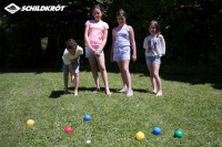 SCHILDKRÖT Set de boules de pétanque, plastique, assorti SCHILDKRÖT Set de boules de pétanque, plastique, assorti