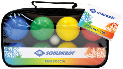 SCHILDKRÖT Set de boules de pétanque, plastique, assorti