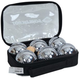 SCHILDKRÖT Set de boules de pétanque, acier
