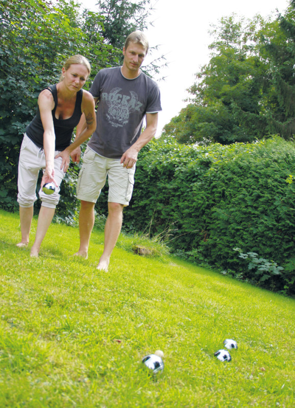 BOULES DE PÉTANQUE en acier