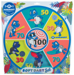 SCHILDKRÖT Jeu de cible Soft Dart, diamètre: 380 mm