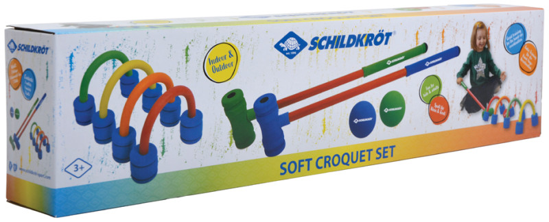 SCHILDKRÖT Jeu de croquet souple pour enfants