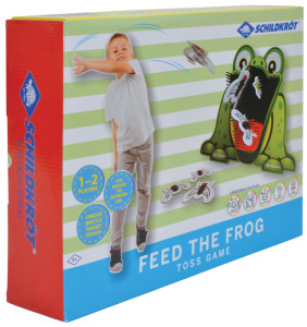 SCHILDKRÖT Jeu de lancer Feed The Frog Toss Game