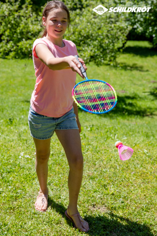 SCHILDKRÖT Set de badminton Junior pour enfants