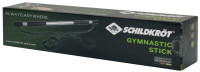 SCHILDKRÖT Bâton de fitness Gymnastics Stick, argent/noir SCHILDKRÖT Bâton de fitness Gymnastics Stick, argent/noir