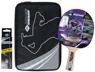 DONIC SCHILDKRÖT Kit cadeau tennis de table Legends 800