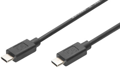 ASSMANN Câble de raccordement USB 2.0, USB-C - USB-C, 1,0 m