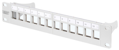 DIGITUS Panneau de brassage modulaire 10