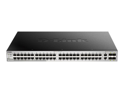 D-Link : 54-PORT STACKABLE SWITCH 48X1G 2X10G CU 4XSFP+ LAYER 3