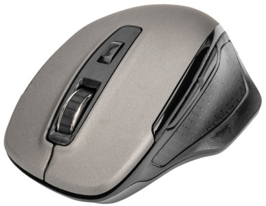 DIGITUS Souris optique Ergonomic, 6 boutons, noir/gris