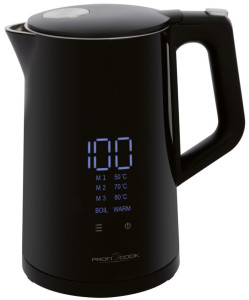 PROFI COOK Bouilloire PC-WKS 1243, 1,7 litre, noir