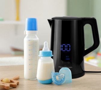 PROFI COOK Bouilloire PC-WKS 1243, 1,7 litre, noir