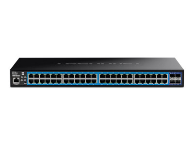 TrendNet : 52-PORT GIGABIT WEB SMART SWITCH avec 10G SFP+ SLOTS