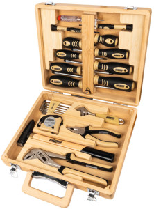 BRÜDER MANNESMANN Jeu d'outils ECOLINE, mallette, 24 pièces