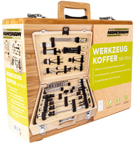 BRÜDER MANNESMANN Jeu d'outils ECOLINE, mallette, 108 pièces